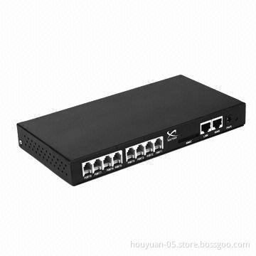 IP Phone System Solutions VoIP GSM Phone System with Open Source Asterisk, 8 Ports VoIP Gateway